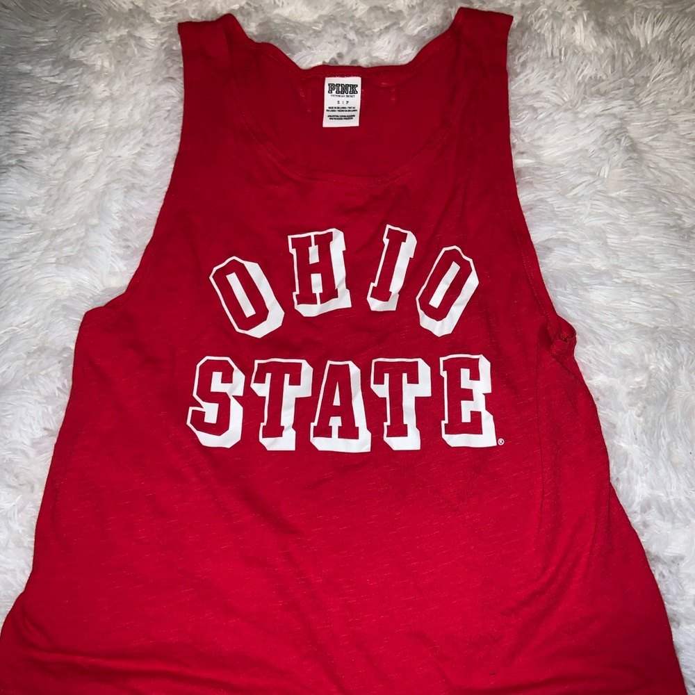 PINK Ohio State tank top